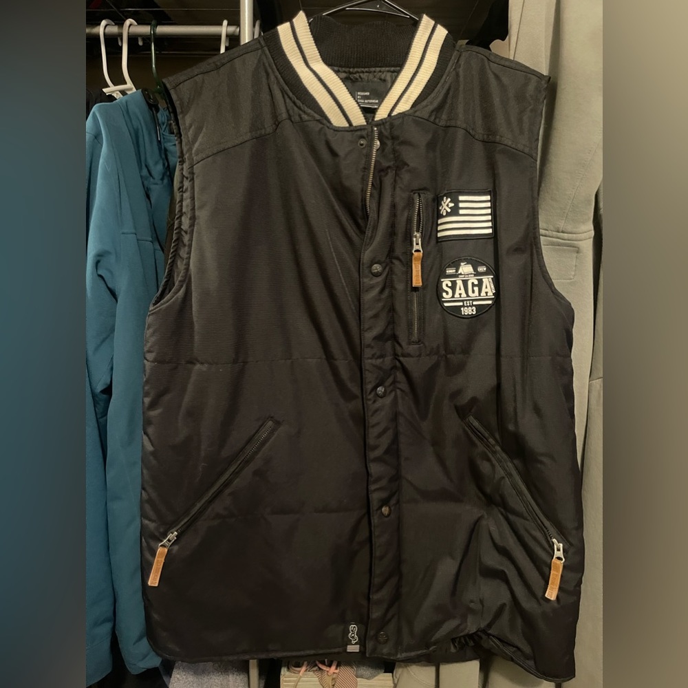 Saga outwear vest.
